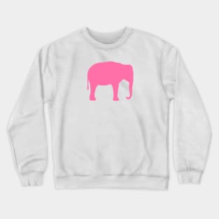 Pink Elephant Crewneck Sweatshirt